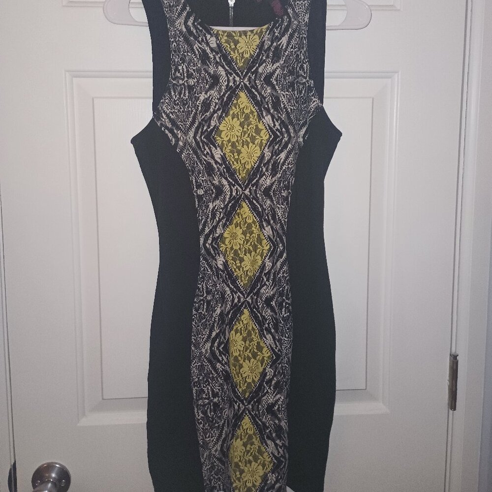 Flattering fit mini dress